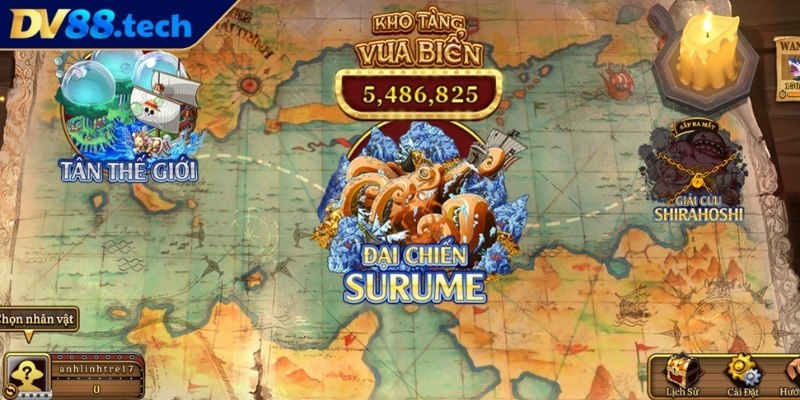 Các màn chơi hấp dẫn cho người tham gia 