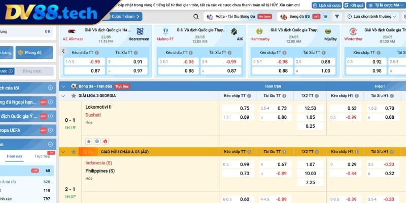 Khái quát sảnh K-Sport DV88